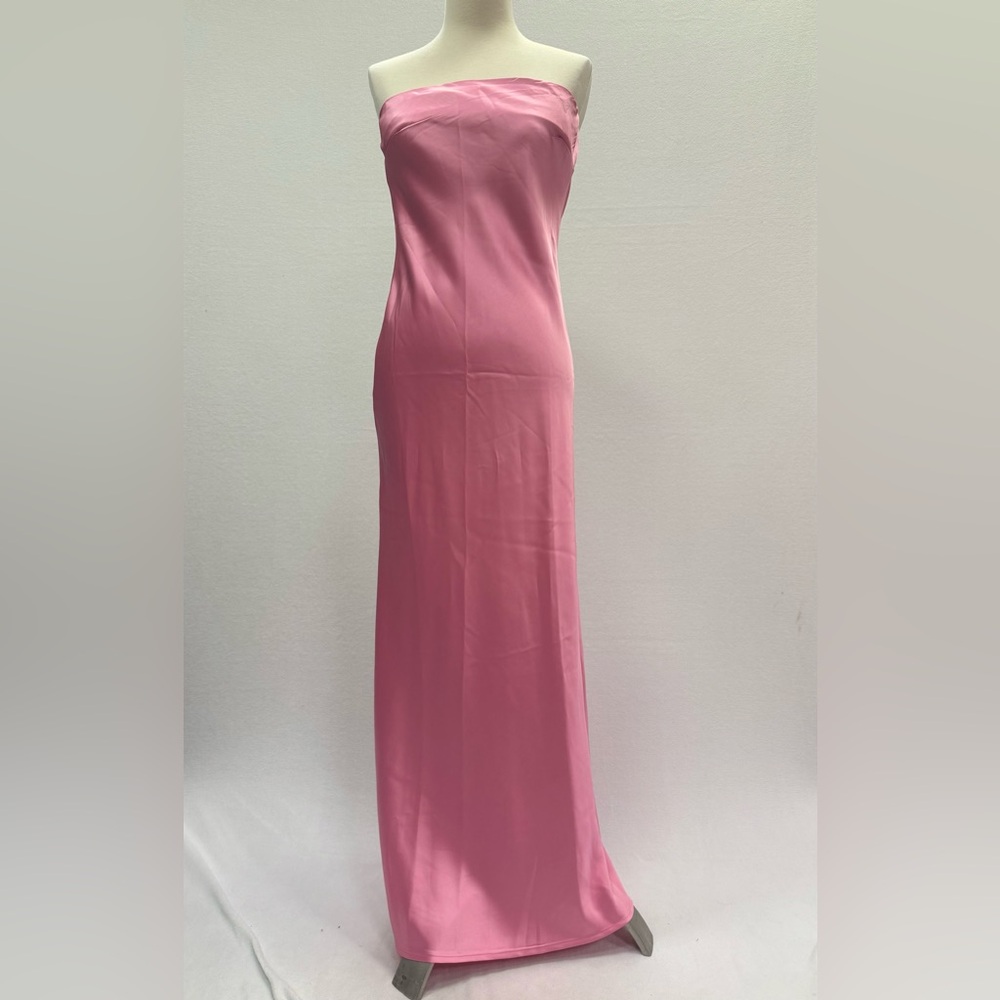 Anthropologie Pink Maxi Dress